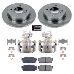 Power Stop KCOE741A Autospecialty 1-Click OE Replacement Pad And Rotor Kit With Calipers for 2002 Nissan Sentra Rear Disc product image
