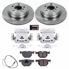 Power Stop KCOE7429 Autospecialty 1-Click OE Replacement Pad And Rotor Kit With Calipers for 2011-2013 BMW X5 XDRIVE35D, XDRIVE35I product image