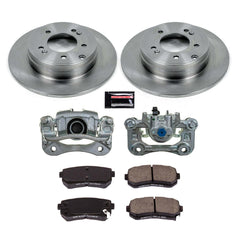 Power Stop KCOE7505 Rear Autospecialty 1-Click OE Replacement Pad And Rotor Kit With Calipers for 2016 Hyundai Sonata Eco, Hybrid, Hybrid Limited, Limited, Plug-In Hybrid, Plug-In Hybrid product image