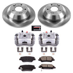 Power Stop KCOE7507 Autospecialty 1-Click OE Replacement Pad And Rotor Kit With Calipers for 2010-2012 Hyundai Santa Fe product image