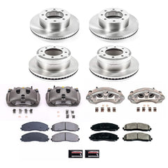 Power Stop KCOE7510 Front And Rear Autospecialty 1-Click OE Replacement Pad And Rotor Kit With Caliper for 2016-2018 Hyundai Sonata Sport 2.0T product image