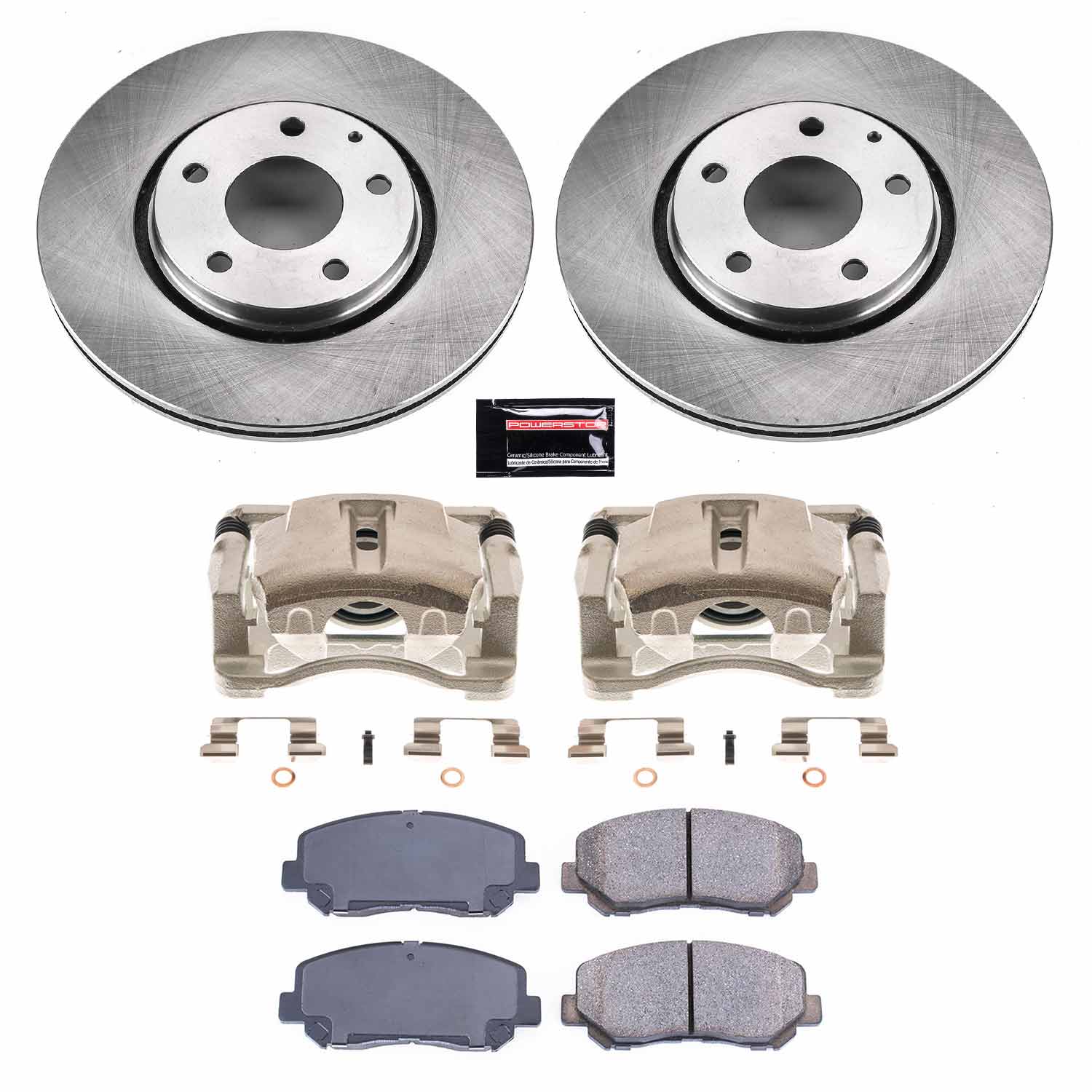 Power Stop KCOE7689 Autospecialty 1-Click OE Replacement Pad And Rotor Kit With Calipers for 2016-2024 Mazda CX-5 product image