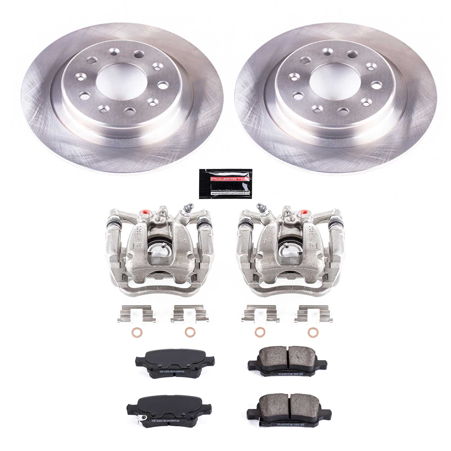 Power Stop KCOE7717 Autospecialty 1-Click OE Replacement Pad And Rotor Kit With Calipers for 2017-2018 Buick Lacrosse product image