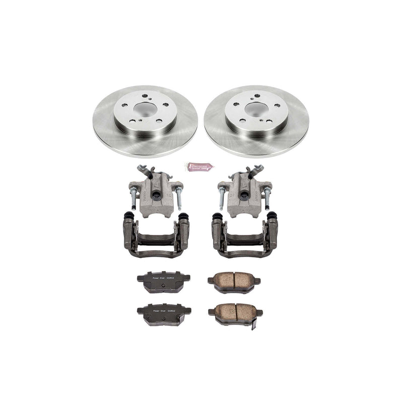 Power Stop KCOE7753 Autospecialty 1-Click Daily Driver Rear Brake Kit for 2016 Scion Im product image