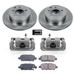 Power Stop KCOE7881 Autospecialty 1-Click OE Replacement Pad And Rotor Kit With Calipers for 2008-2013 Nissan Rogue product image