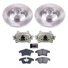 Power Stop KCOE788 Autospecialty 1-Click OE Replacement Front Brake Kit With Calipers for 2017-2020 Lincoln Mkz product image