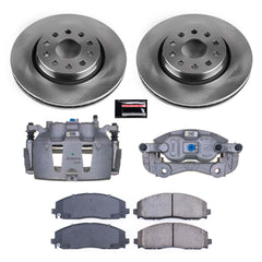Power Stop KCOE7940A Front Autospecialty 1-Click OE Replacement Pad And Rotor Kit With Calipers for 2020-2023 Jeep Gladiator product image
