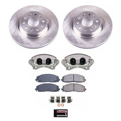 Power Stop KCOE7941A - Front Autospecialty 1-Click OE Replacement Pad And Rotor Kit With Caliper vehicle fitment brake part
