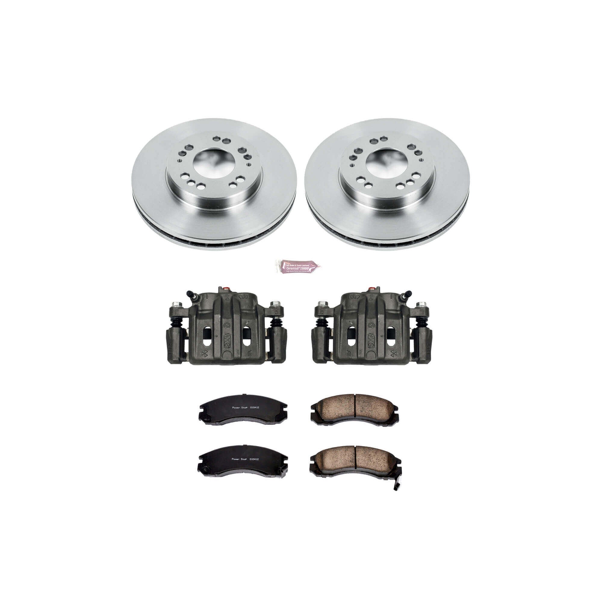 Power Stop KCOE798B Autospecialty 1-Click Daily Driver Front Brake Kit for 1997-2004 Mitsubishi Diamante product image