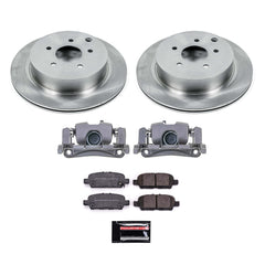Power Stop KCOE8021A Rear Autospecialty 1-Click OE Replacement Pad And Rotor Kit With Calipers for 2010-2012 Infiniti FX35 product image