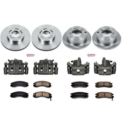 Power Stop KCOE802A Autospecialty 1-Click Daily Driver Front And Rear Brake Kit for 2000 Mitsubishi Eclipse product image
