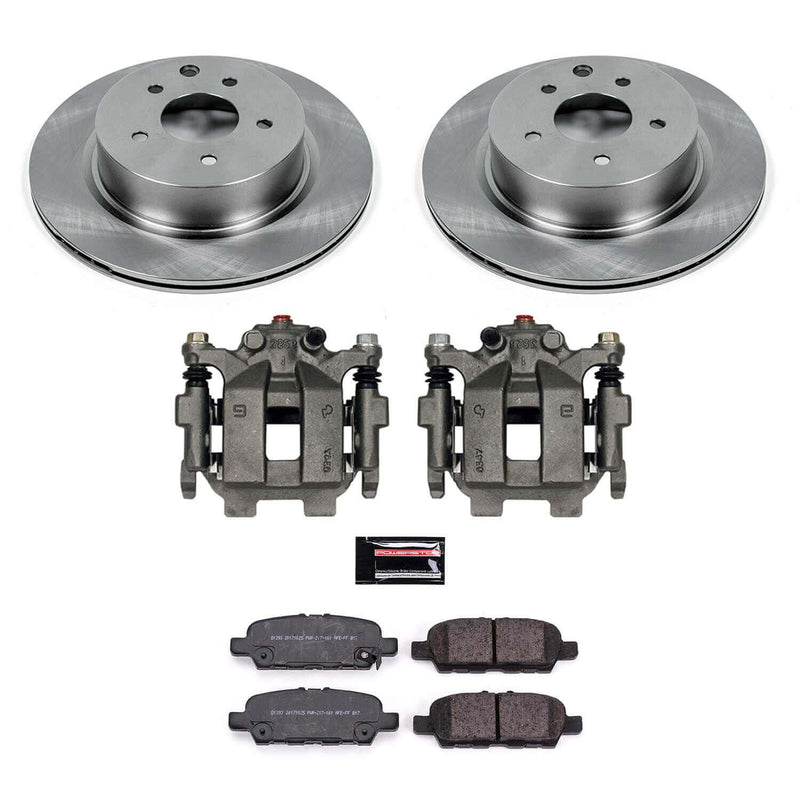 Power Stop KCOE8062A Autospecialty 1-Click OE Replacement Rear Brake Kit With Calipers for 2016-2020 Nissan Maxima product image