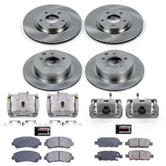 Power Stop KCOE8268 Autospecialty 1-Click OE Replacement Pad And Rotor Kit With Calipers for 2008-2013 Nissan Rogue product image