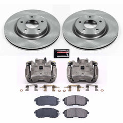 Power Stop KCOE8327 Front Autospecialty 1-Click OE Replacement Pad And Rotor Kit With Calipers for 2011-2013 Nissan Juke product image