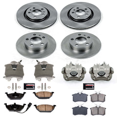 Power Stop KCOE840B Autospecialty 1-Click OE Replacement Pad And Rotor Kit With Calipers for 2001-2003 Volkswagen Jetta product image