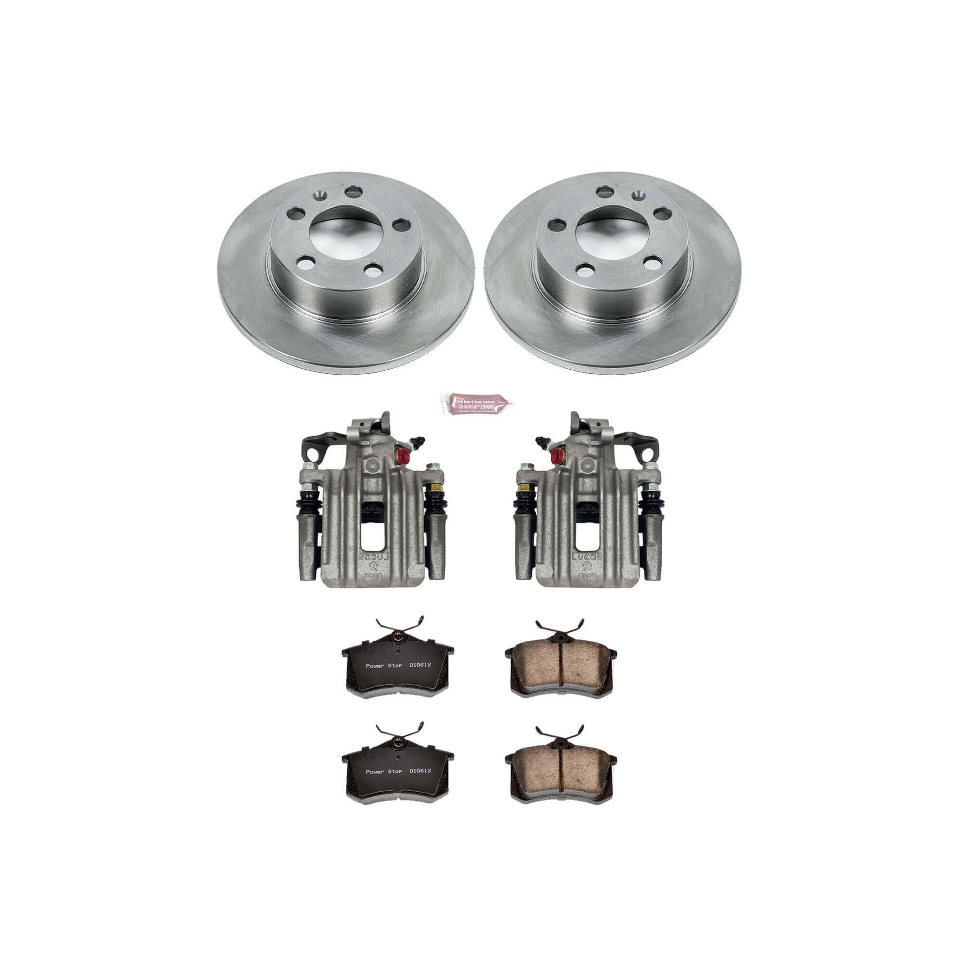 Power Stop KCOE847B Autospecialty 1-Click Daily Driver Rear Brake Kit for 2000-2010 Volkswagen Beetle product image