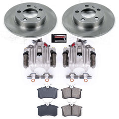 Power Stop KCOE847C Autospecialty 1-Click OE Replacement Pad And Rotor Kit With Calipers for 1999 Volkswagen Jetta GL, GLS, TDI, Wolfsburg Edition product image