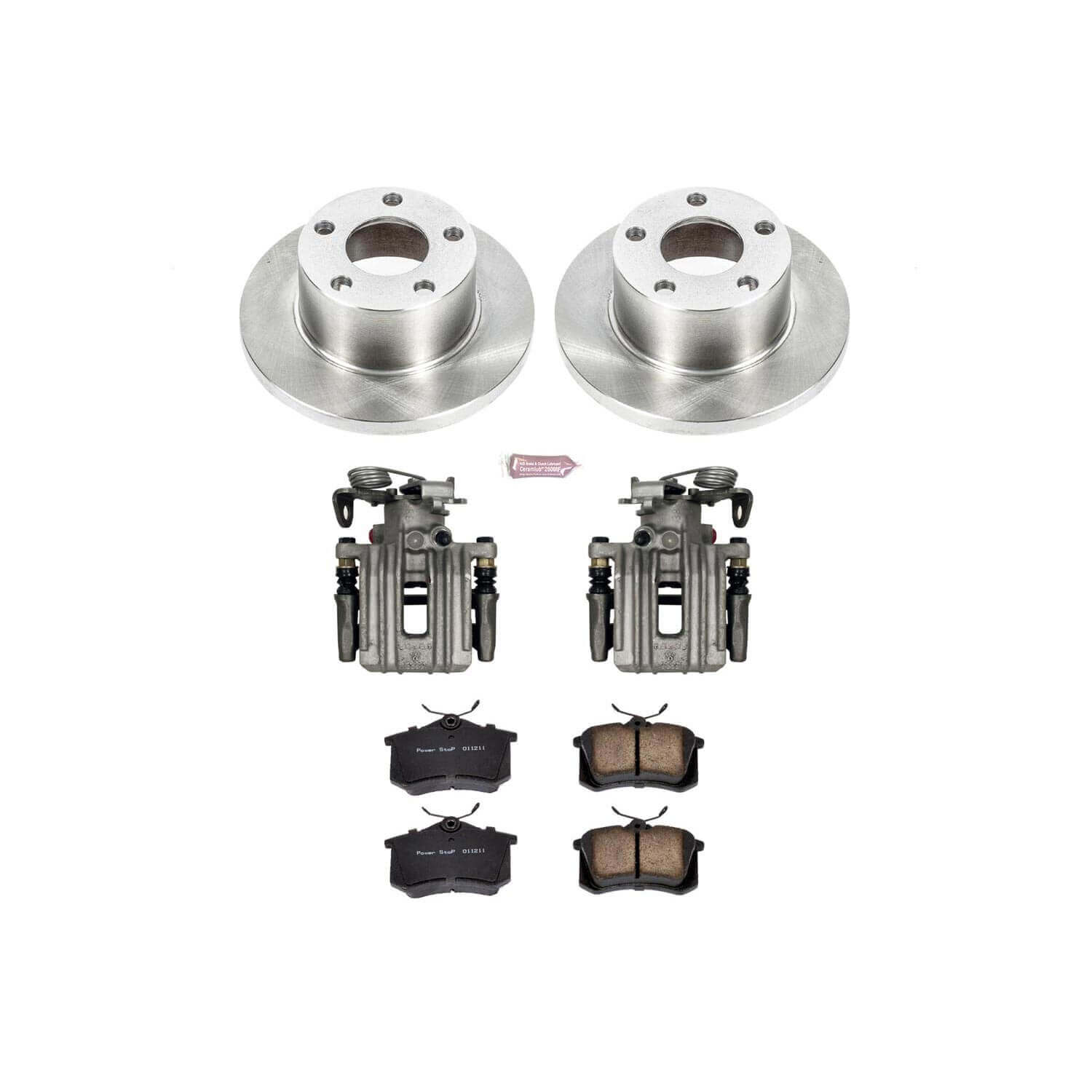 Power Stop KCOE849 Autospecialty 1-Click Daily Driver Rear Brake Kit for 1998-2001 Audi A6 Quattro Base product image