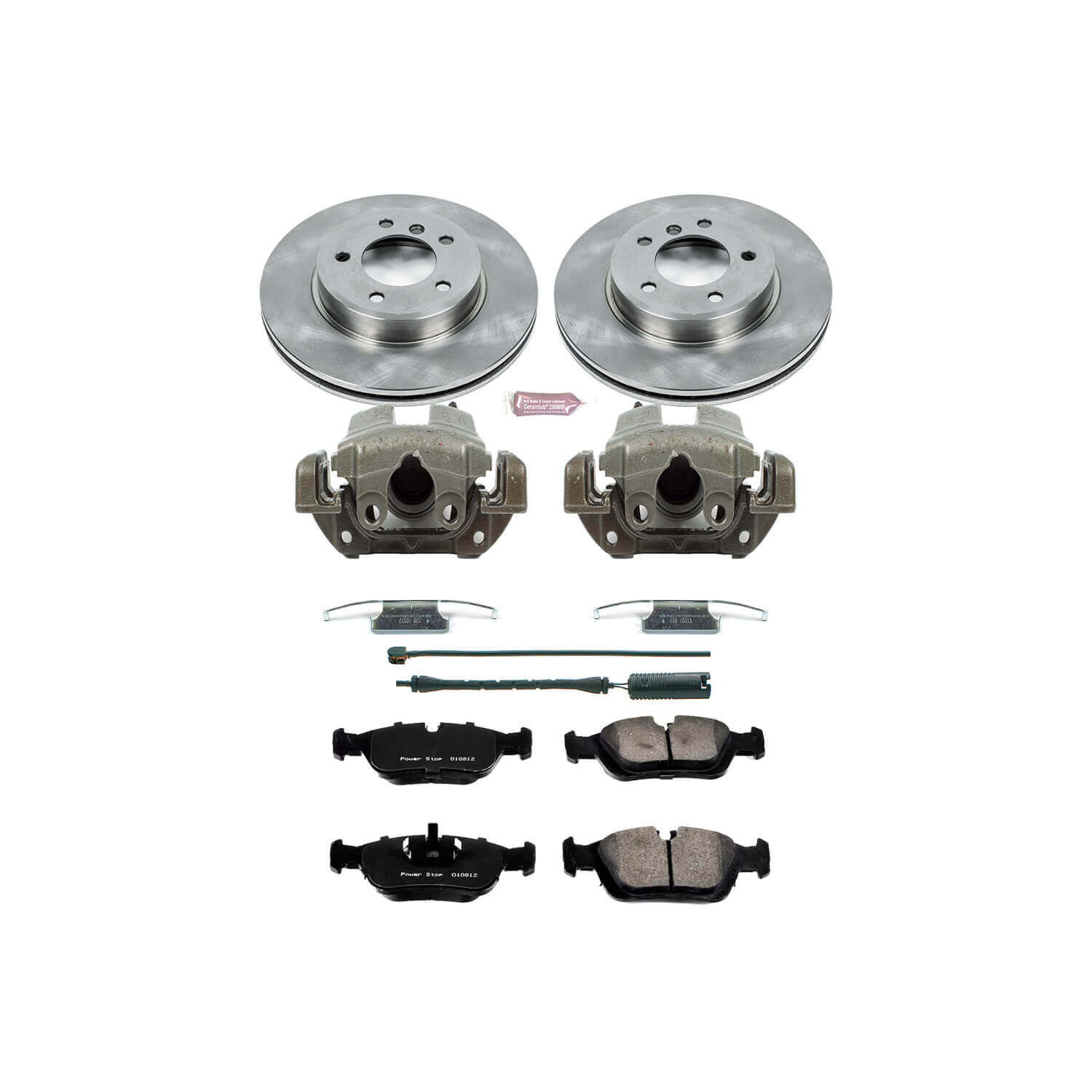 Power Stop KCOE867 Autospecialty 1-Click Daily Driver Front Brake Kit for 2001-2002 BMW Z3 product image