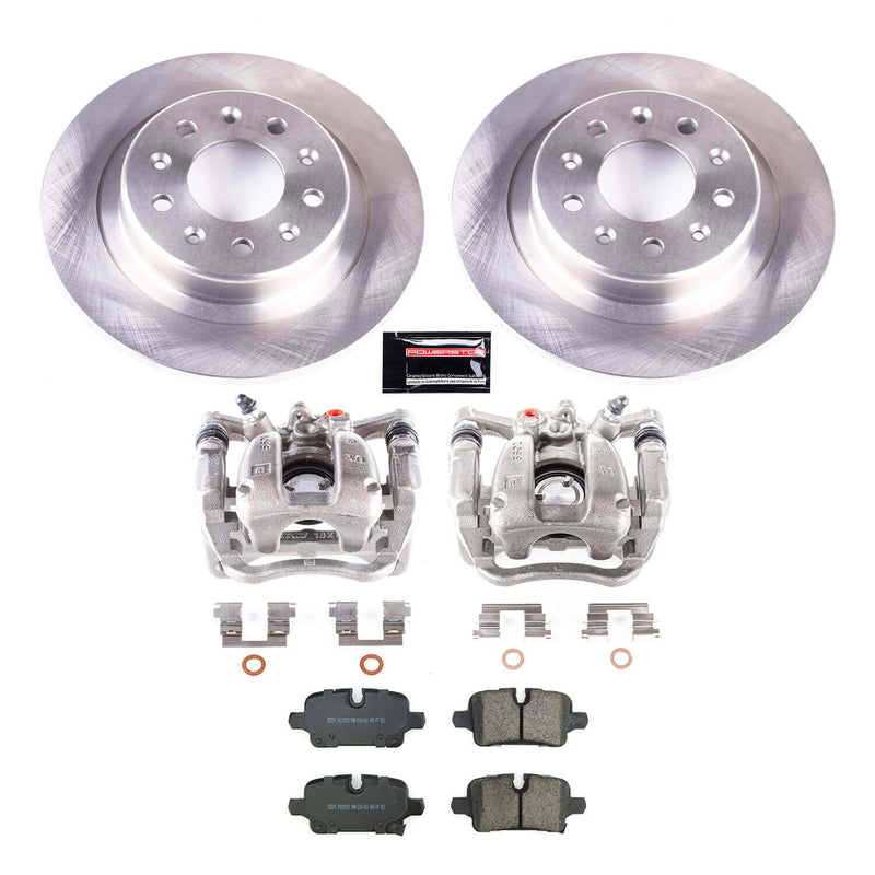 Power Stop KCOE8676 Rear Autospecialty 1-Click OE Replacement Pad And Rotor Kit With Calipers for 2022-2024 Chevrolet Equinox product image