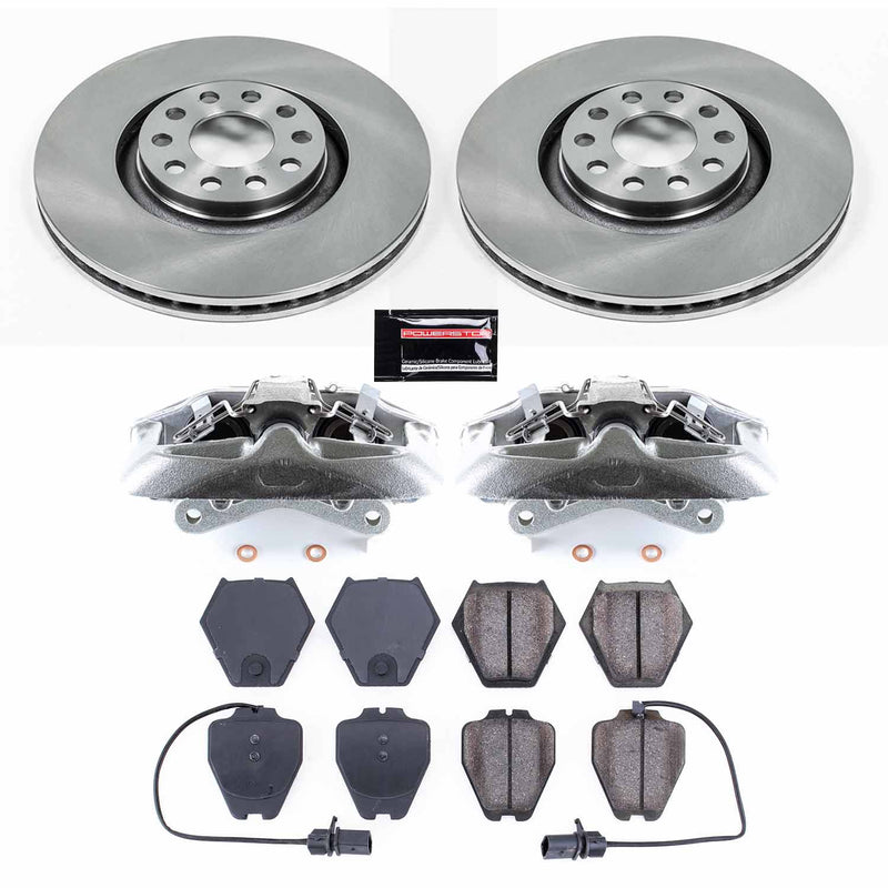 Power Stop KCOE886 Autospecialty 1-Click OE Replacement Pad And Rotor Kit With Calipers for 2000 Audi A6 Quattro Sedan (4 Door) product image