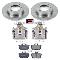 Power Stop KCOE913 Autospecialty 1-Click OE Replacement Rear Brake Kit With Calipers for 2000-2004 Volvo S40 product image