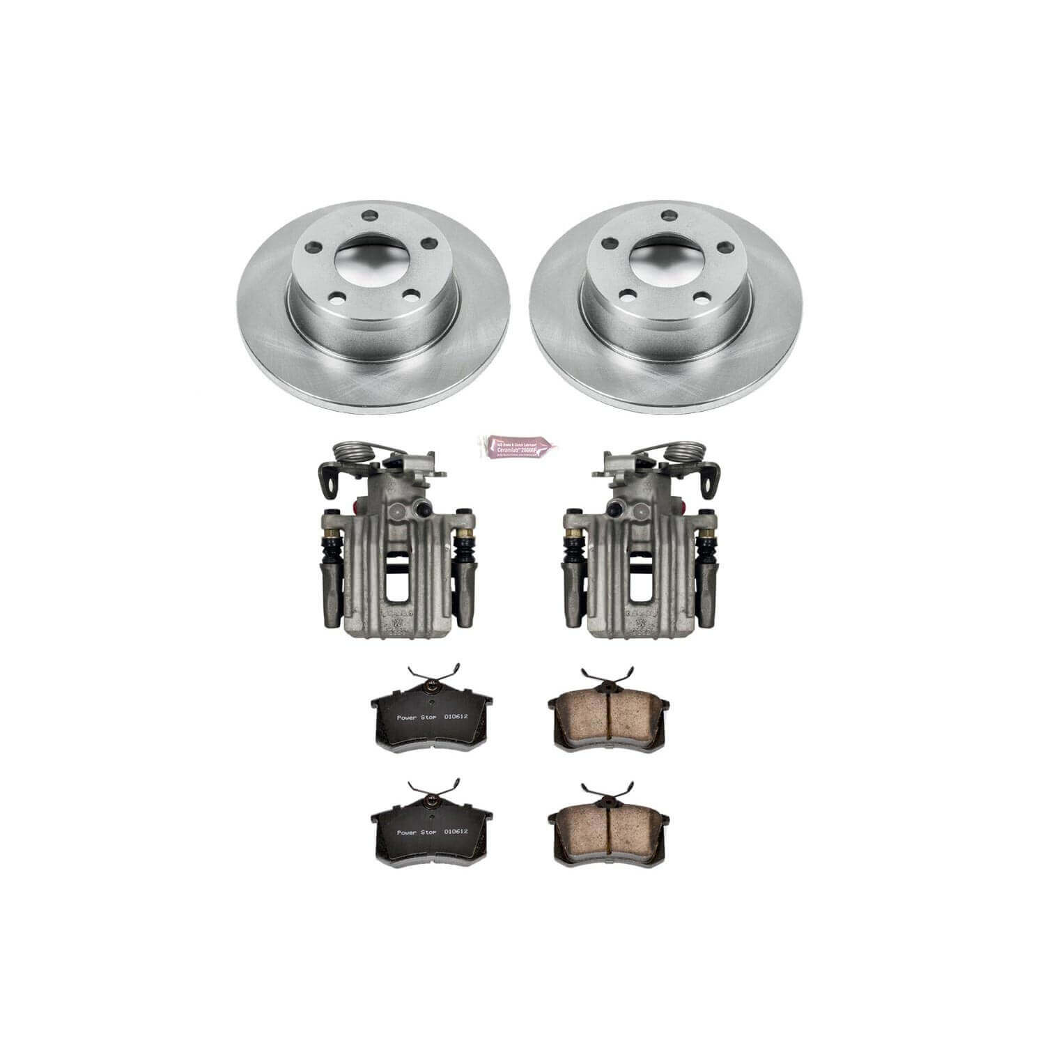 Power Stop KCOE940 Autospecialty 1-Click Daily Driver Rear Brake Kit for 2001-2005 Audi Allroad Quattro product image