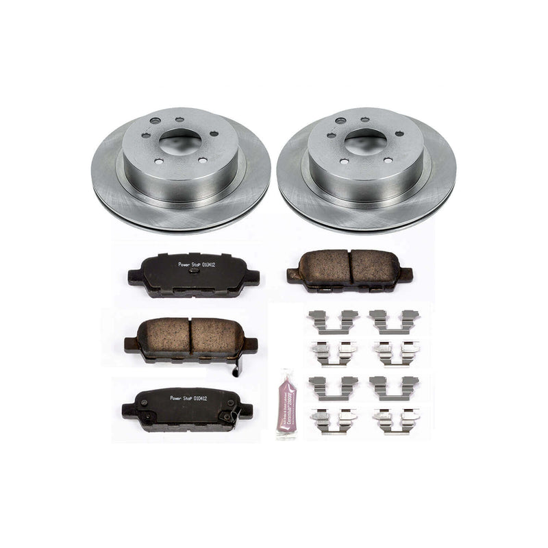 Power Stop KOE103 Autospecialty - 1-Click Daily Driver Brake Kits (Rear) for 2003-2005 INFINITI G35 product image