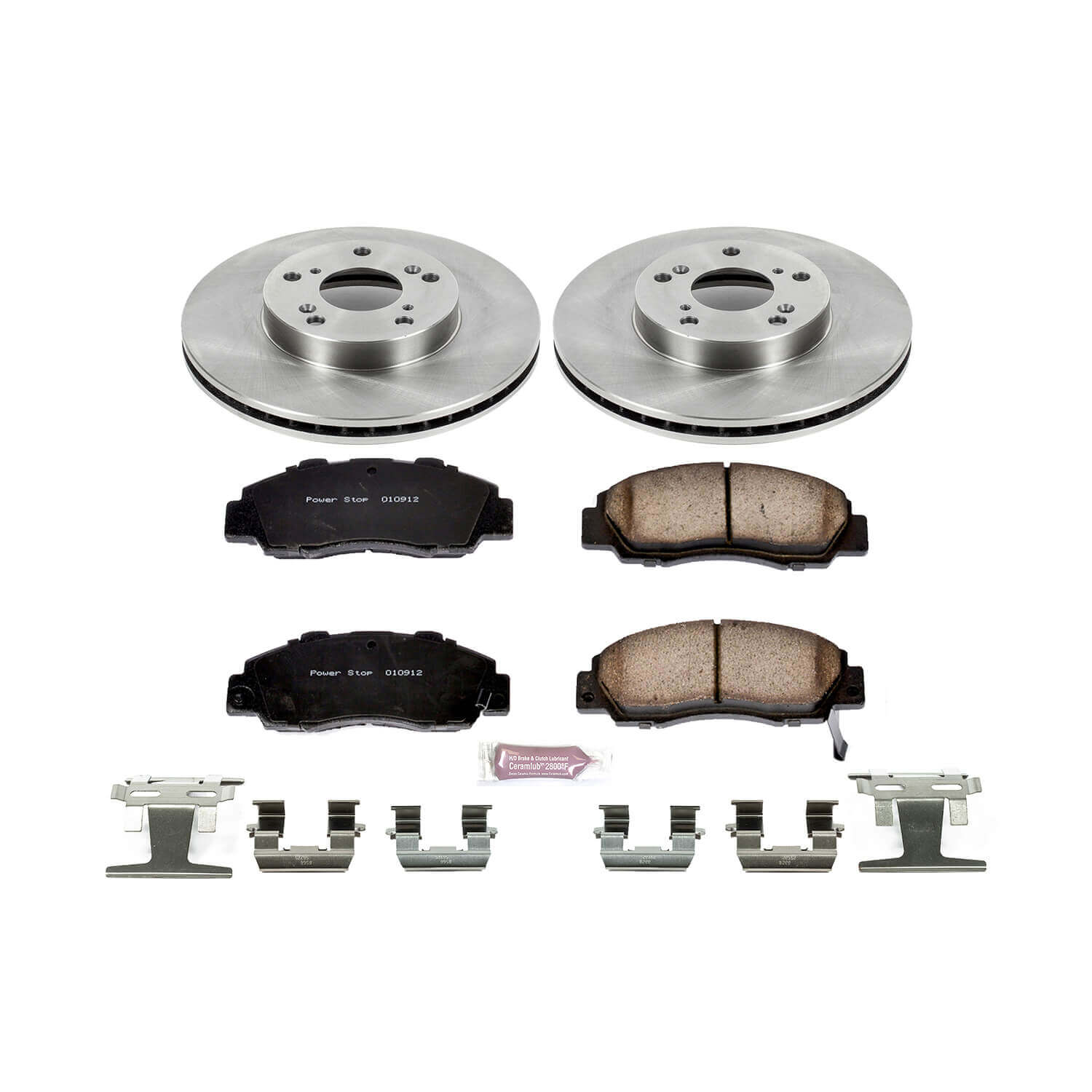Power Stop KOE1041 Autospecialty - 1-Click Daily Driver Brake Kits (Front) for 1998-2002 Honda Accord product image