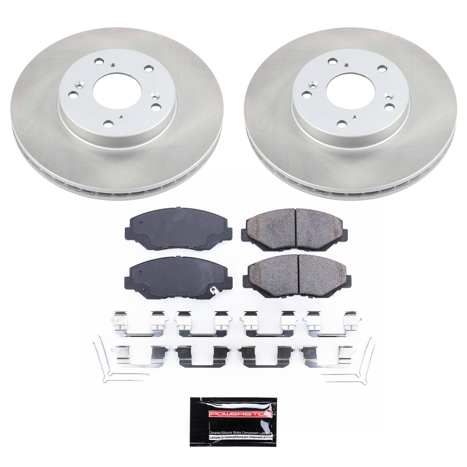 Power Stop KOE1043 Autospecialty - 1-Click Daily Driver Brake Kits (Front) for 2002-2021 Acura Ilx product image