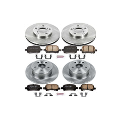 Power Stop KOE1063 Autospecialty - 1-Click Daily Driver Brake Kits (Front And Rear) for 2000-2004 Toyota Avalon product image