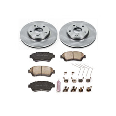 Power Stop KOE1070 Autospecialty - 1-Click Daily Driver Brake Kits (Front) for 1992-1998 Lexus SC300 product image