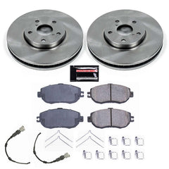 Power Stop KOE1075 Autospecialty 1-Click Daily Driver Front Brake Kit for 1993-1994 Lexus LS400 product image