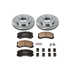Power Stop KOE1092 Autospecialty - 1-Click Daily Driver Brake Kits (Front) for 2002-2007 Mitsubishi Lancer product image