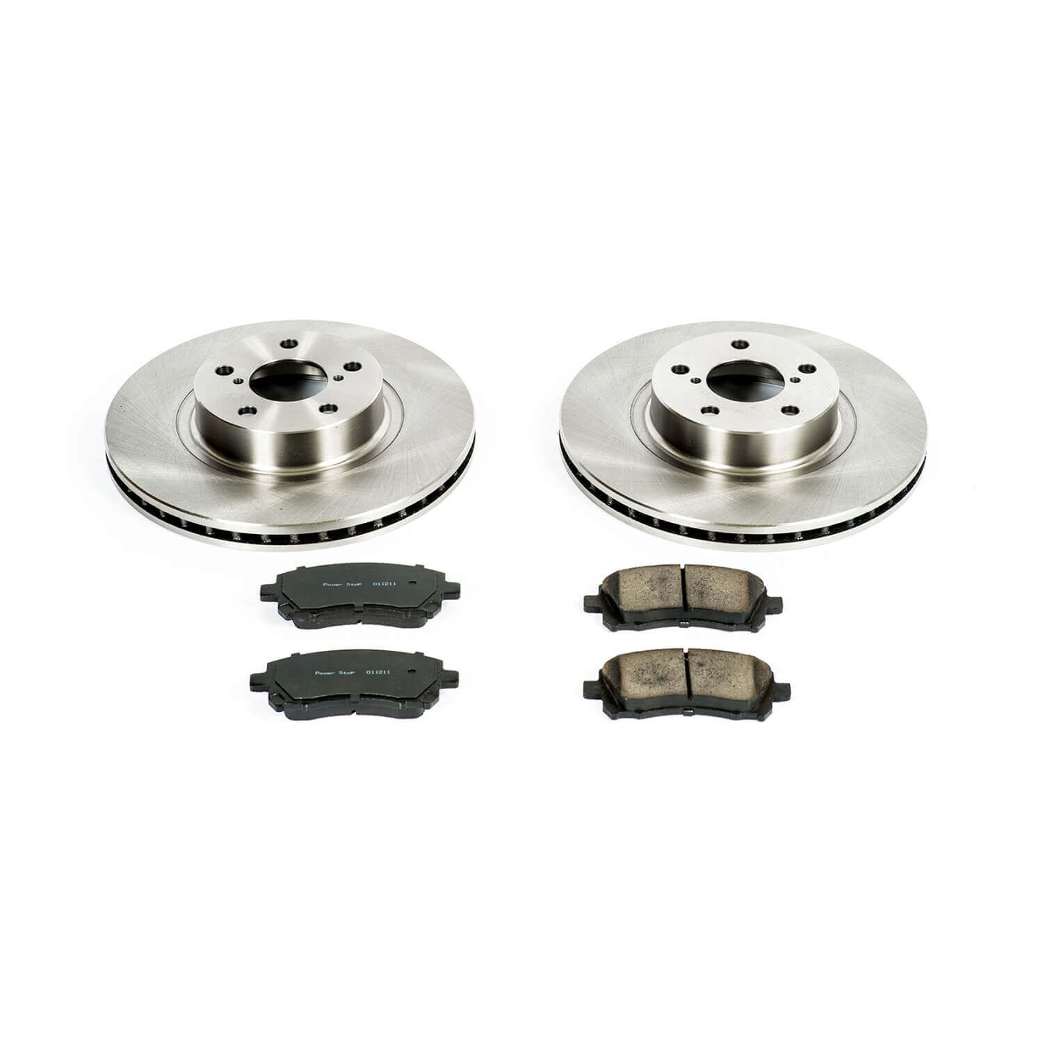 Power Stop KOE1120 Autospecialty - 1-Click Daily Driver Brake Kits (Front) for 1997-2002 Subaru Forester product image