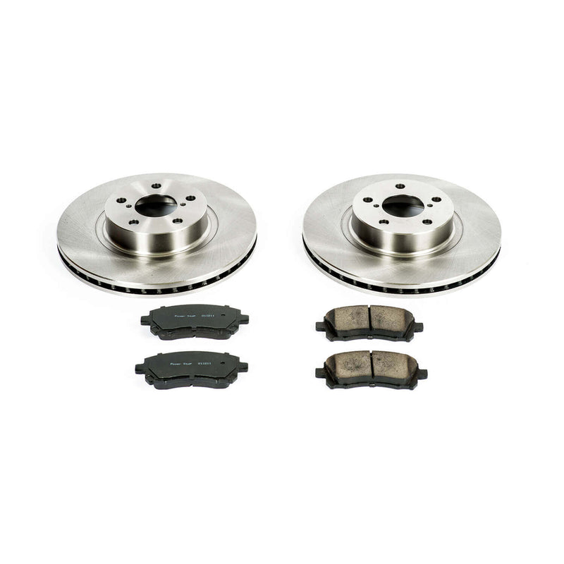 Power Stop KOE1120 Autospecialty - 1-Click Daily Driver Brake Kits (Front) for 1997-2002 Subaru Forester product image