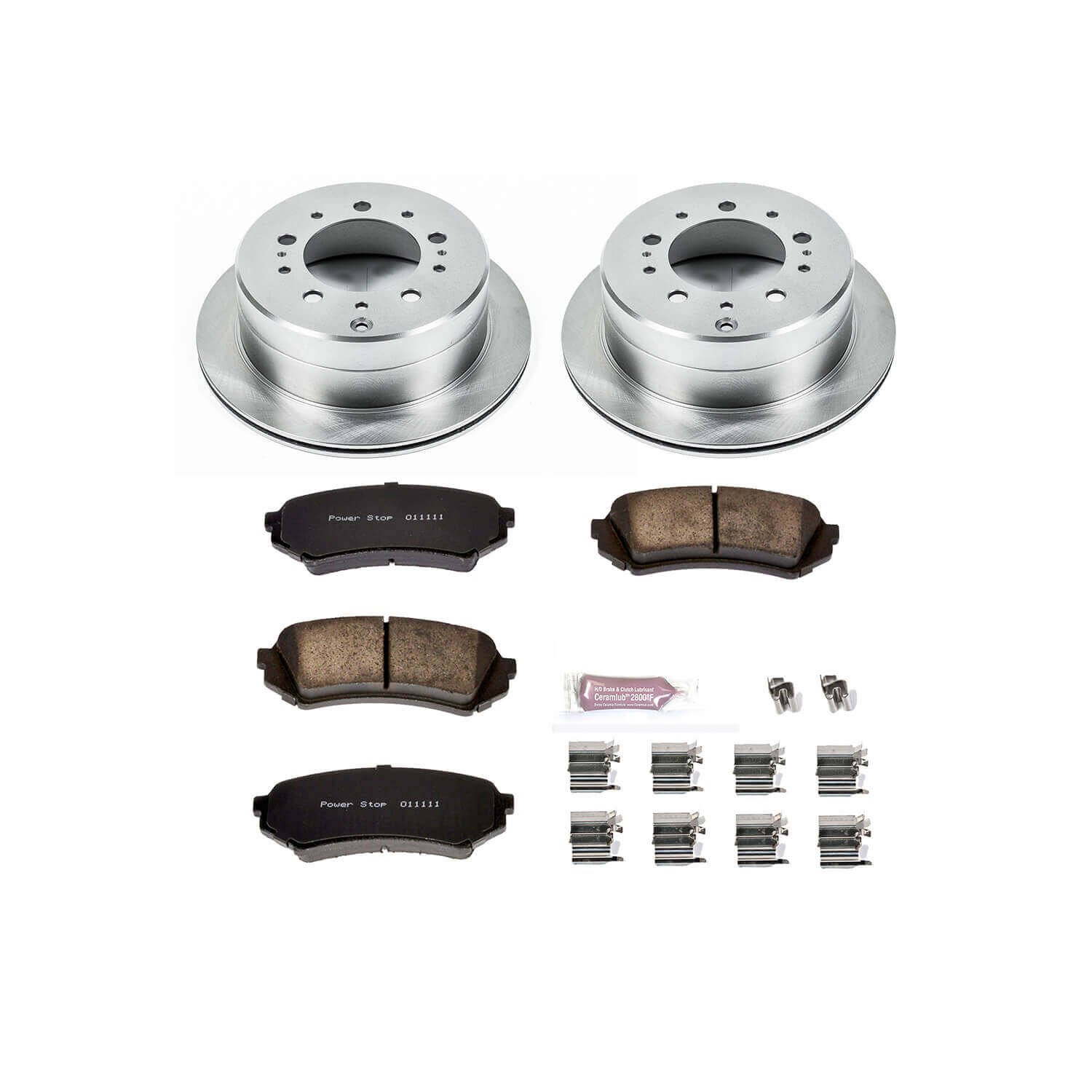Power Stop KOE1134 Autospecialty - 1-Click Daily Driver Brake Kits (Rear) for 1998-2007 Lexus LX470 product image