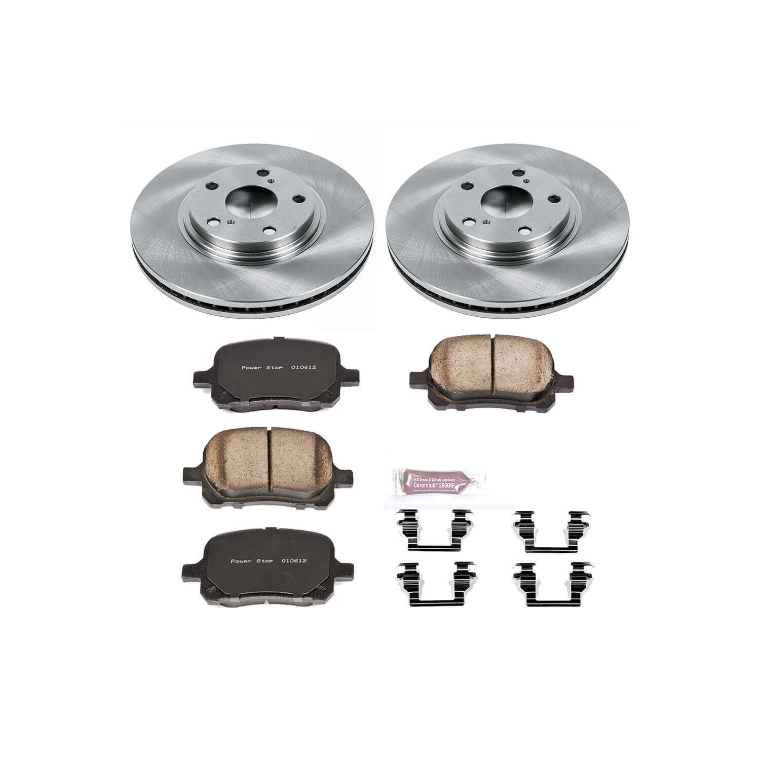 Power Stop KOE1135 Autospecialty - 1-Click Daily Driver Brake Kits (Front) for 1999-2001 Lexus RX300 product image