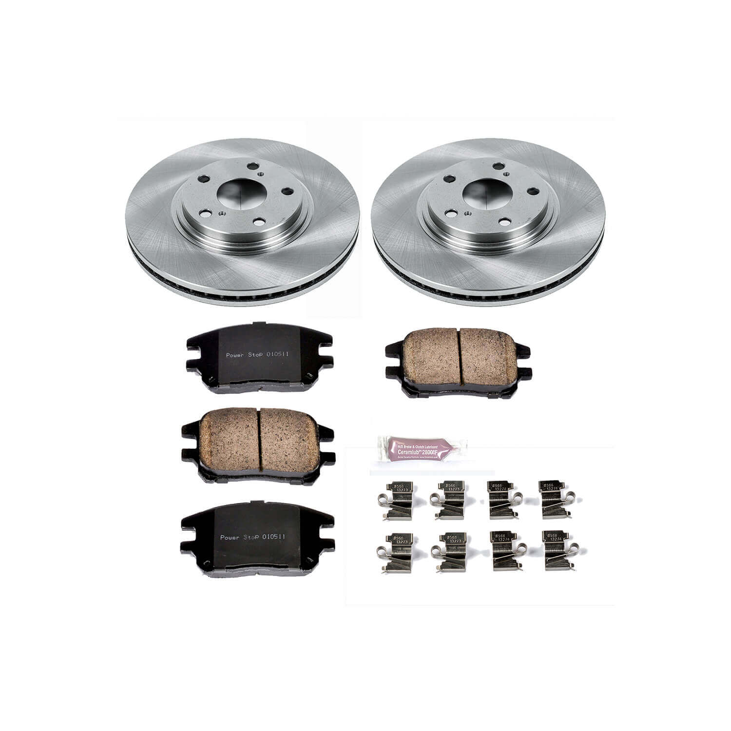 Power Stop KOE1146 Autospecialty - 1-Click Daily Driver Brake Kits (Front) for 2002-2003 Lexus RX300 product image