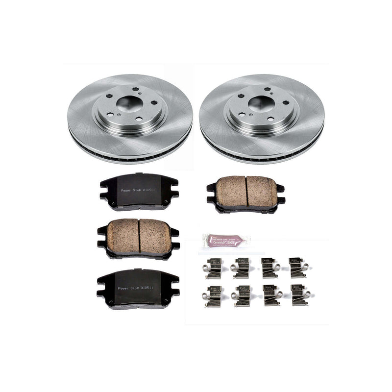 Power Stop KOE1146 Autospecialty - 1-Click Daily Driver Brake Kits (Front) for 2002-2003 Lexus RX300 product image