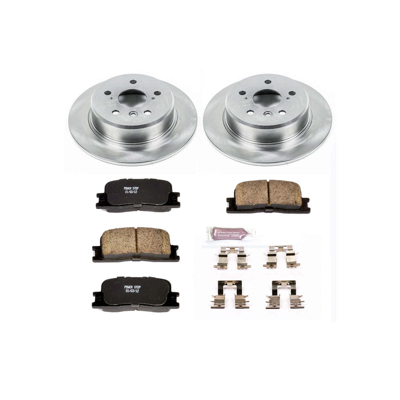 Power Stop KOE1148 Autospecialty - 1-Click Daily Driver Brake Kits (Rear) for 2001-2003 Toyota Highlander product image