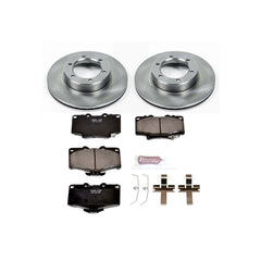 Power Stop KOE1150 Autospecialty - 1-Click Daily Driver Brake Kits (Front) for 1991-1998 Toyota 4RUNNER product image