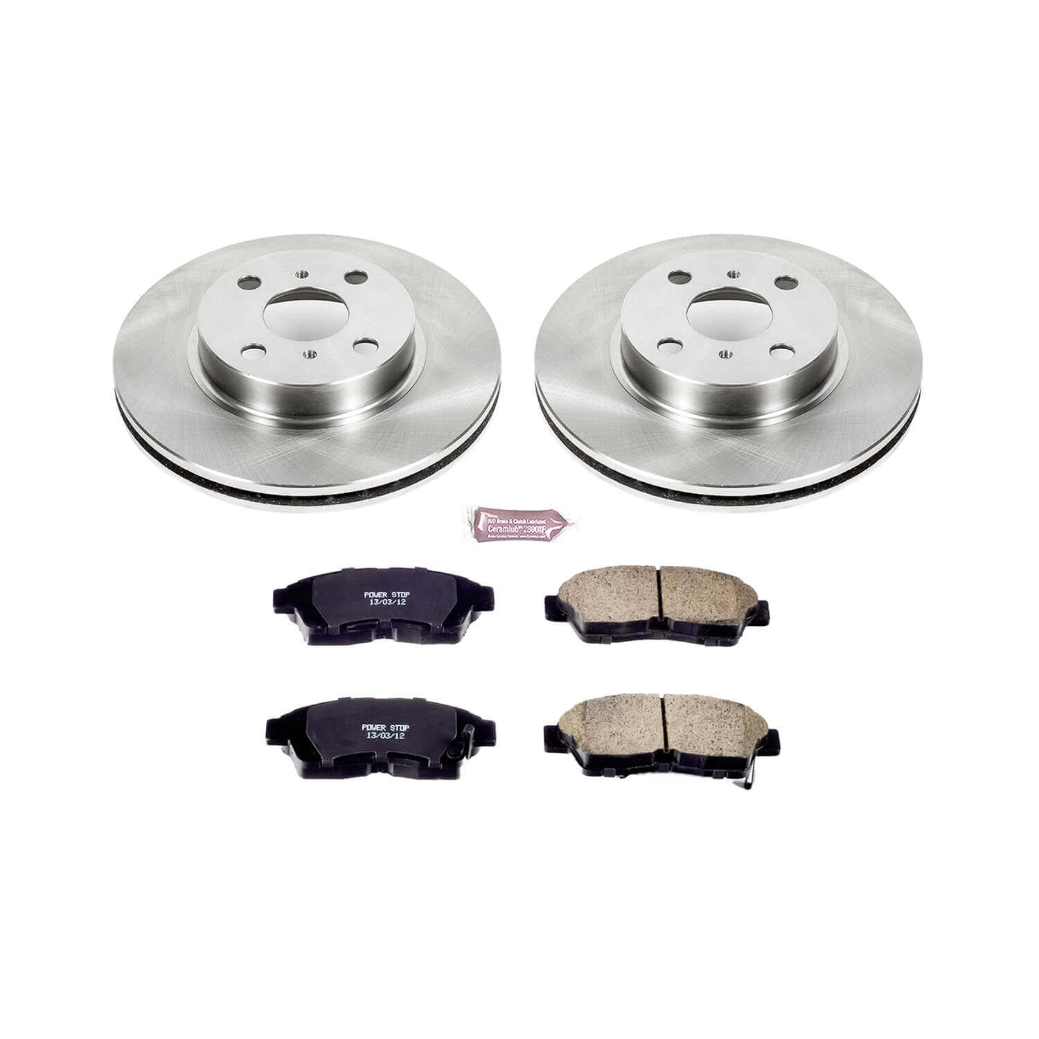 Power Stop KOE1151 Autospecialty - 1-Click Daily Driver Brake Kits (Front) for 1993-1997 Geo Prizm product image