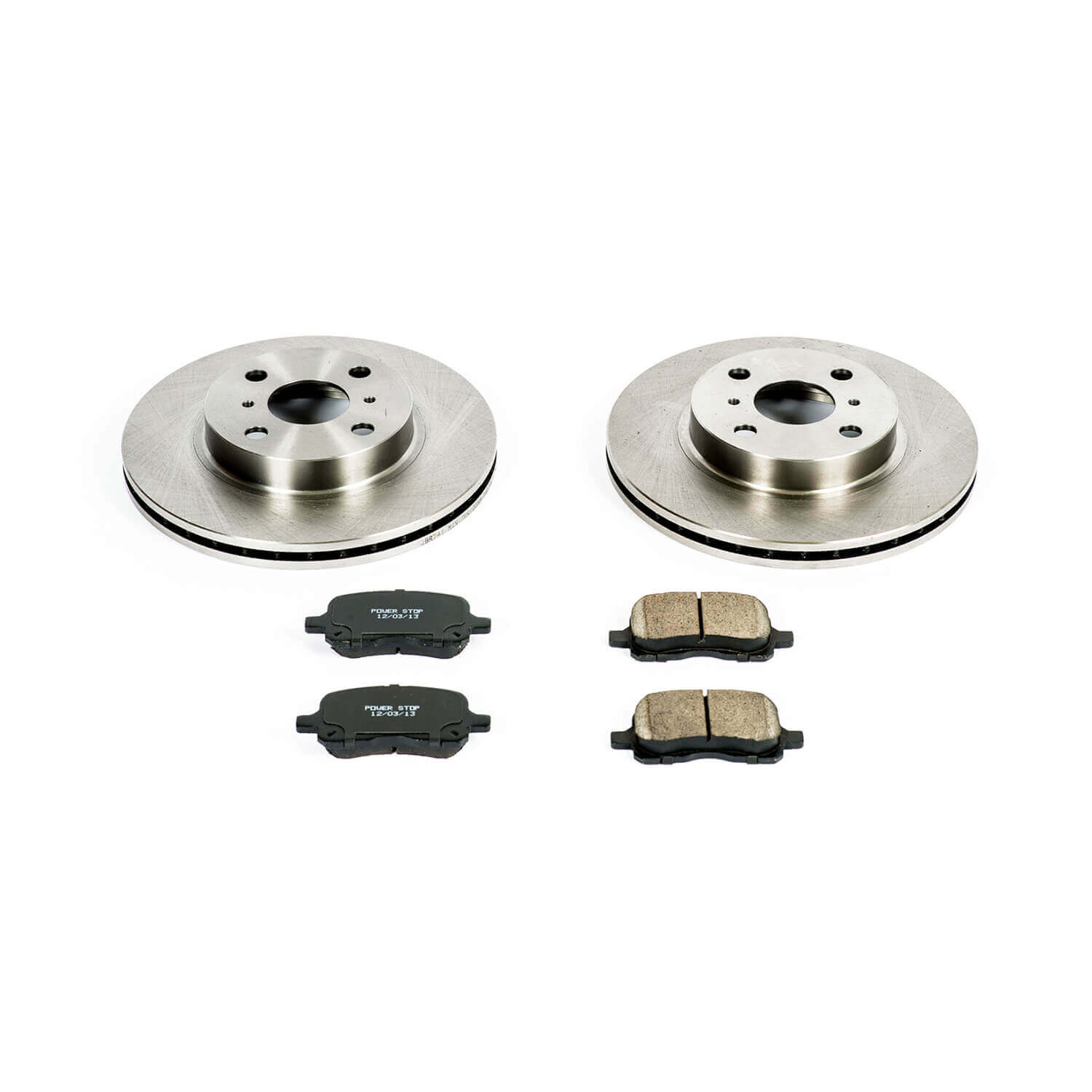 Power Stop KOE1152 Autospecialty - 1-Click Daily Driver Brake Kits (Front) for 1998-2002 Chevrolet Prizm product image