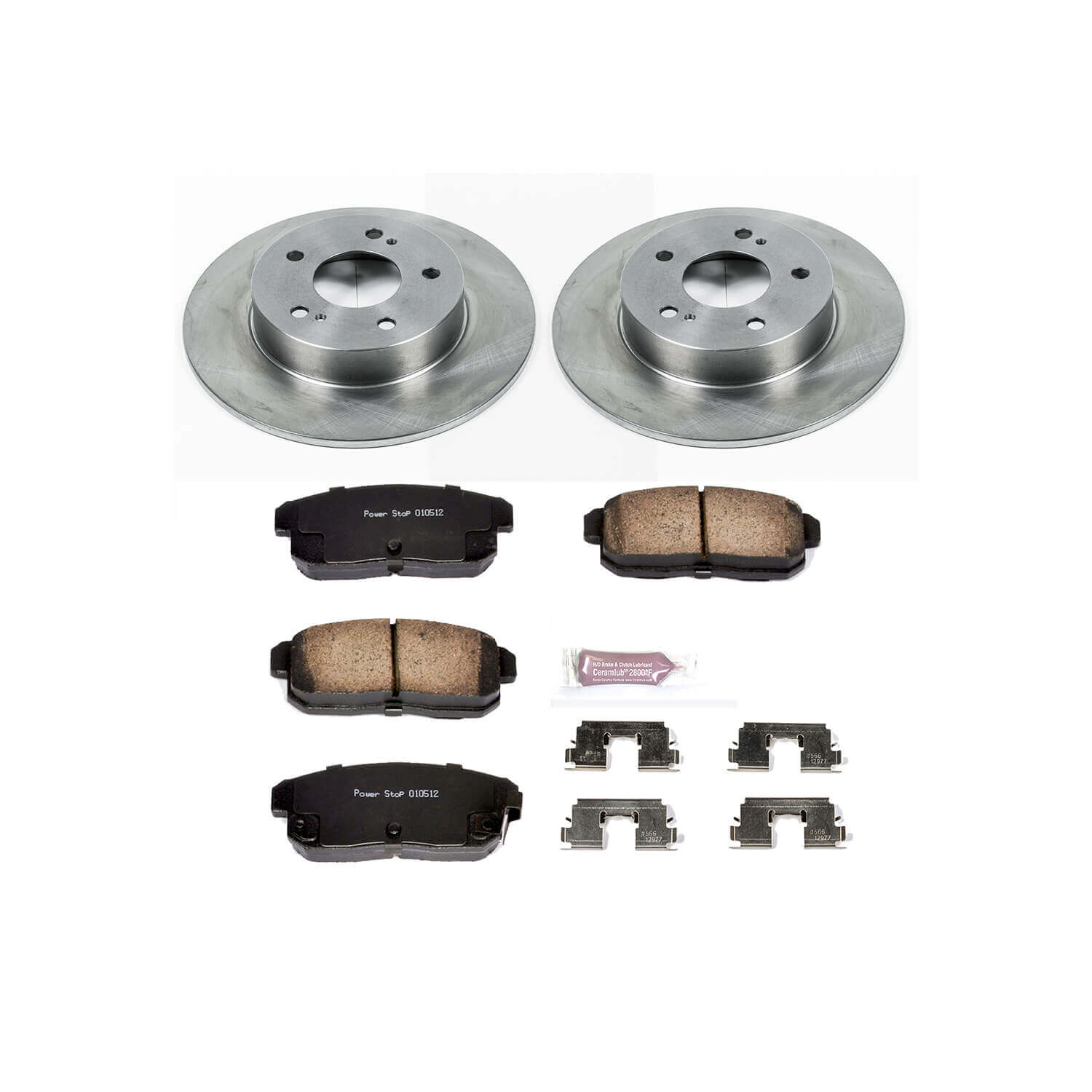 Power Stop KOE1169 Autospecialty - 1-Click Daily Driver Brake Kits (Rear) for 2001-2004 INFINITI I30 product image