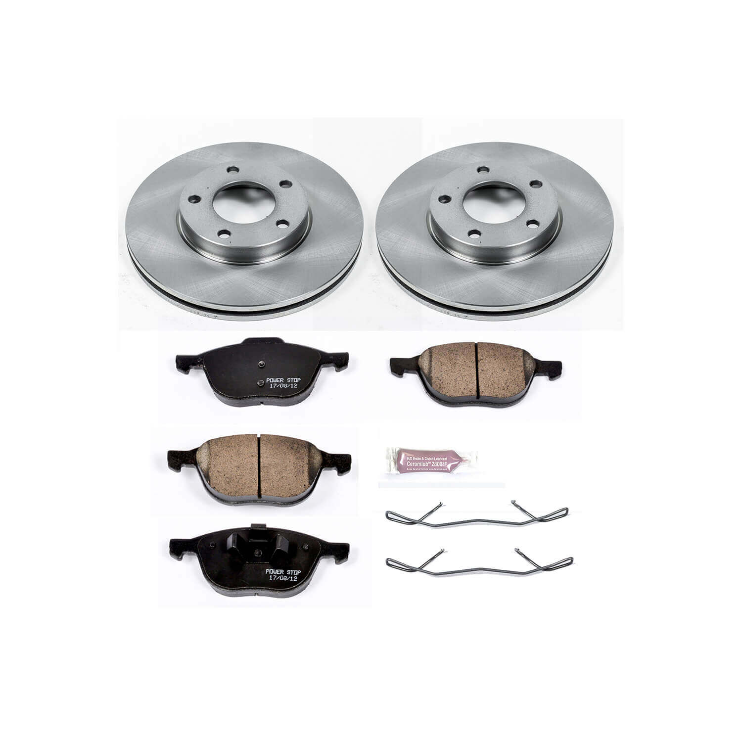 Power Stop KOE120 Autospecialty - 1-Click Daily Driver Brake Kits (Front) for 2004-2013 Mazda 3 product image