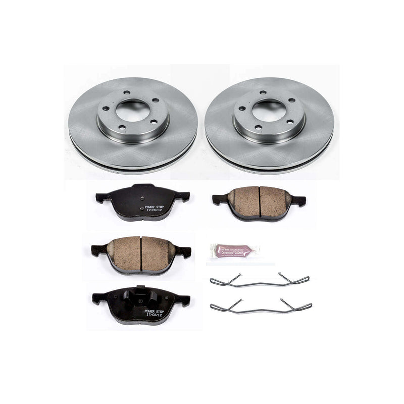 Power Stop KOE120 Autospecialty - 1-Click Daily Driver Brake Kits (Front) for 2004-2013 Mazda 3 product image