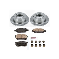 Power Stop KOE1202 Autospecialty - 1-Click Daily Driver Brake Kits (Rear) for 2004-2006 Mitsubishi Lancer Ralliart Sportback Sportback product image