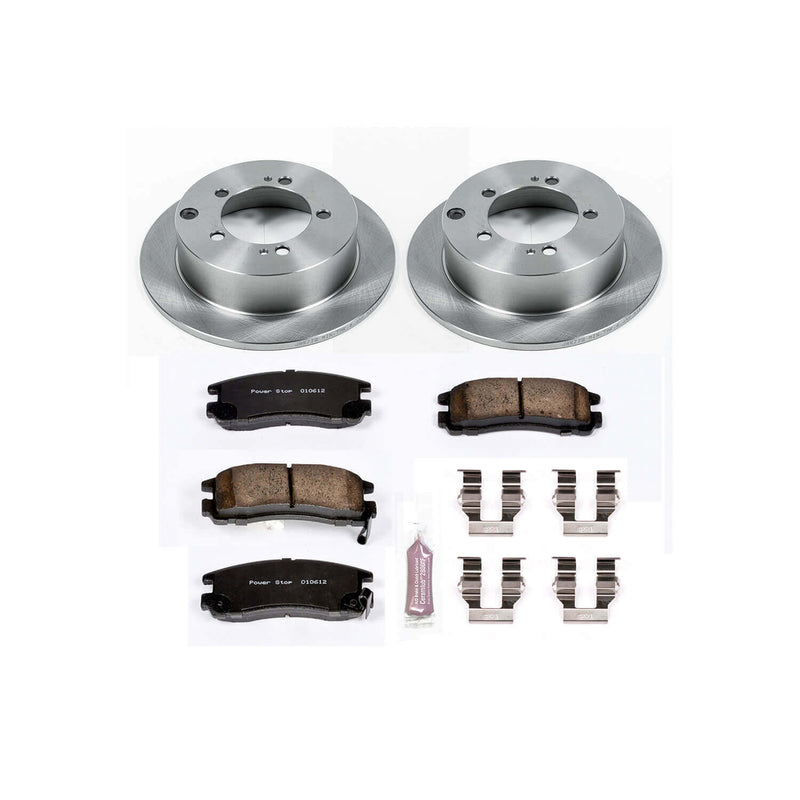 Power Stop KOE1203 Autospecialty - 1-Click Daily Driver Brake Kits (Rear) for 1994-2005 Chrysler Sebring product image