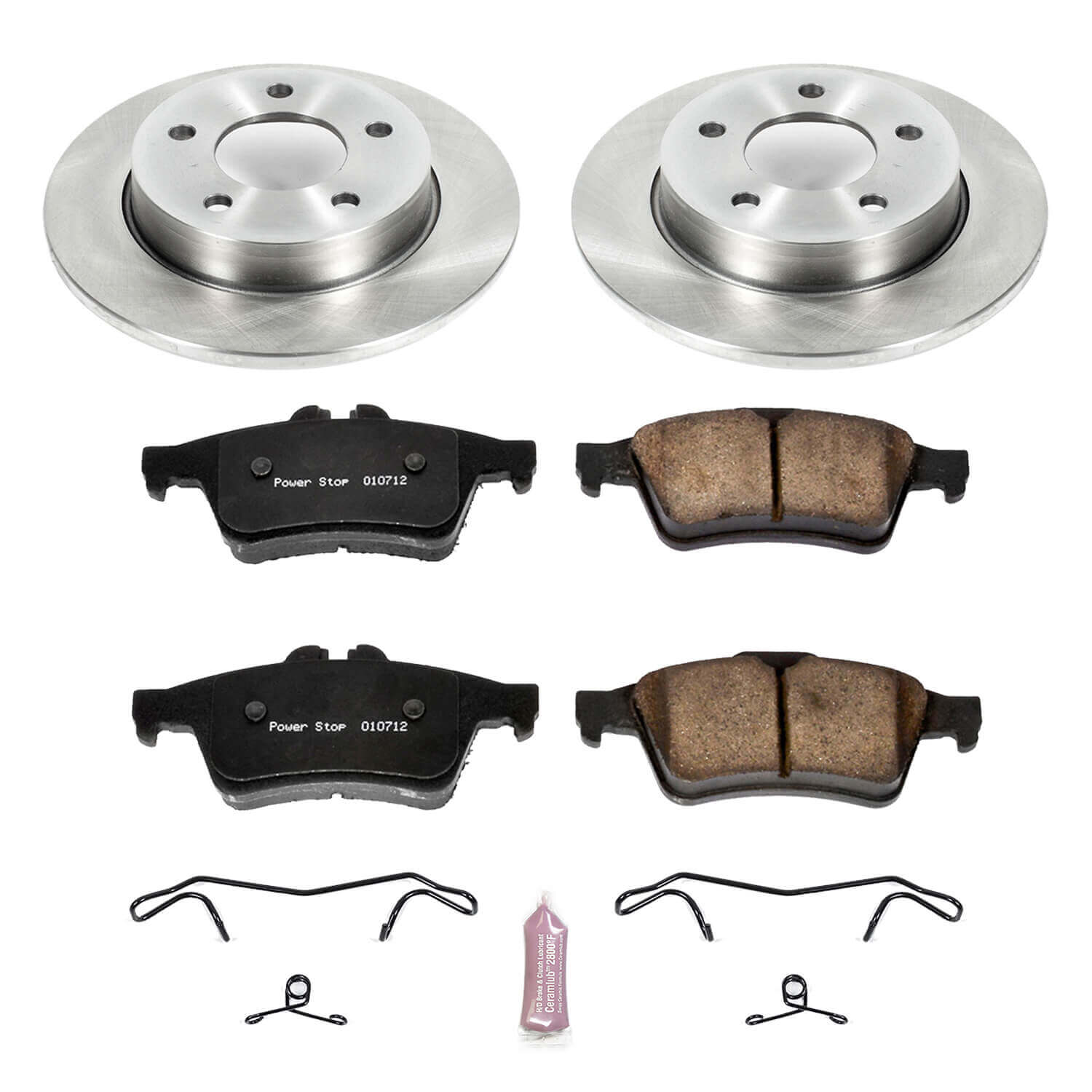 Power Stop KOE123 Autospecialty - 1-Click Daily Driver Brake Kits (Rear) for 2006-2013 Mazda 3 product image